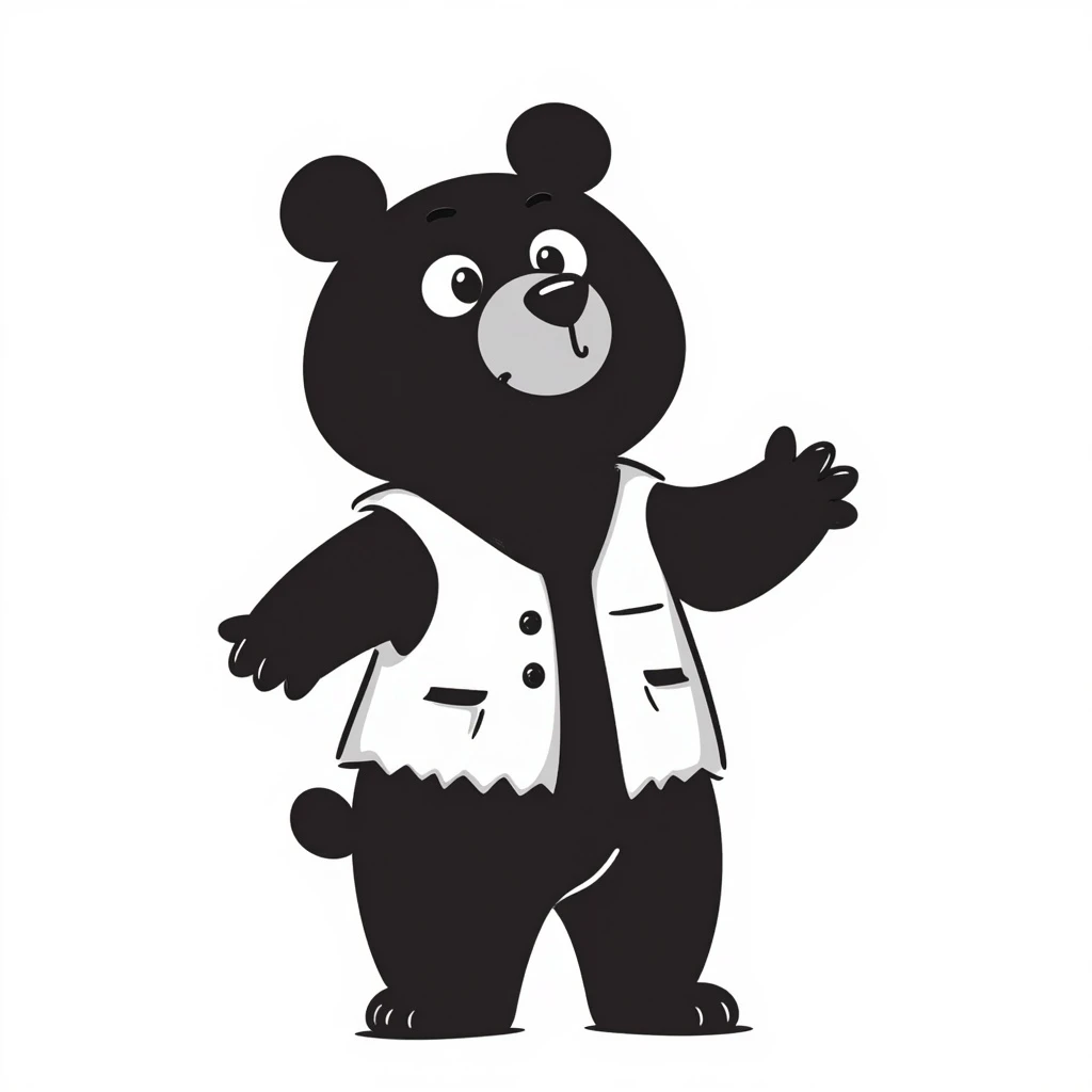 A bear emoji