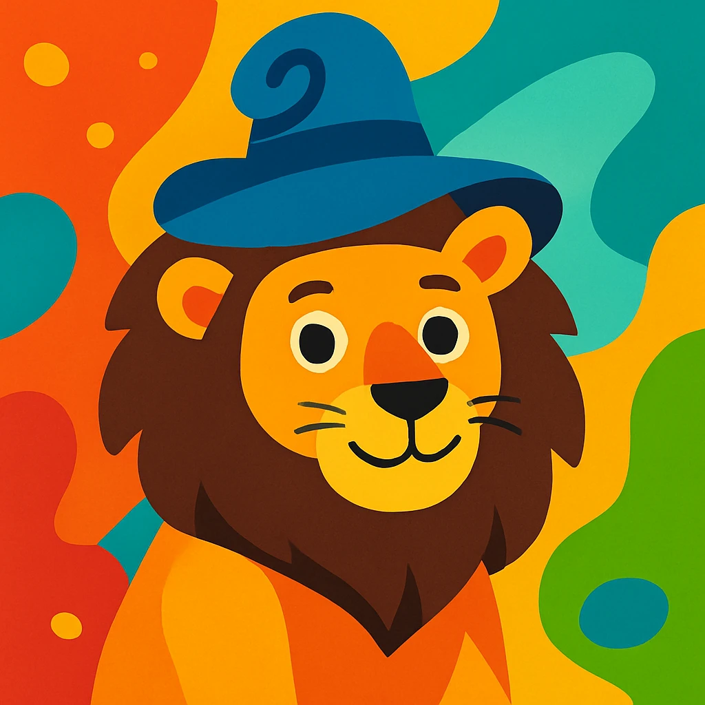 Sophie hat lion emoji