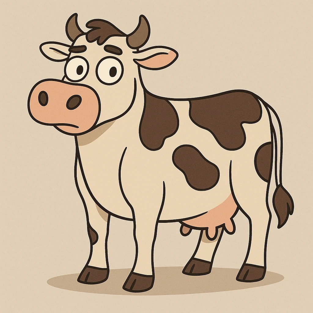 Cow emoji