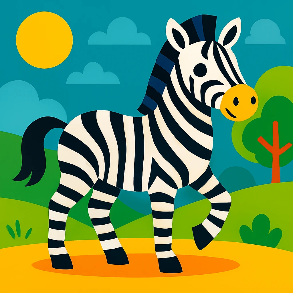 Zebra emoji
