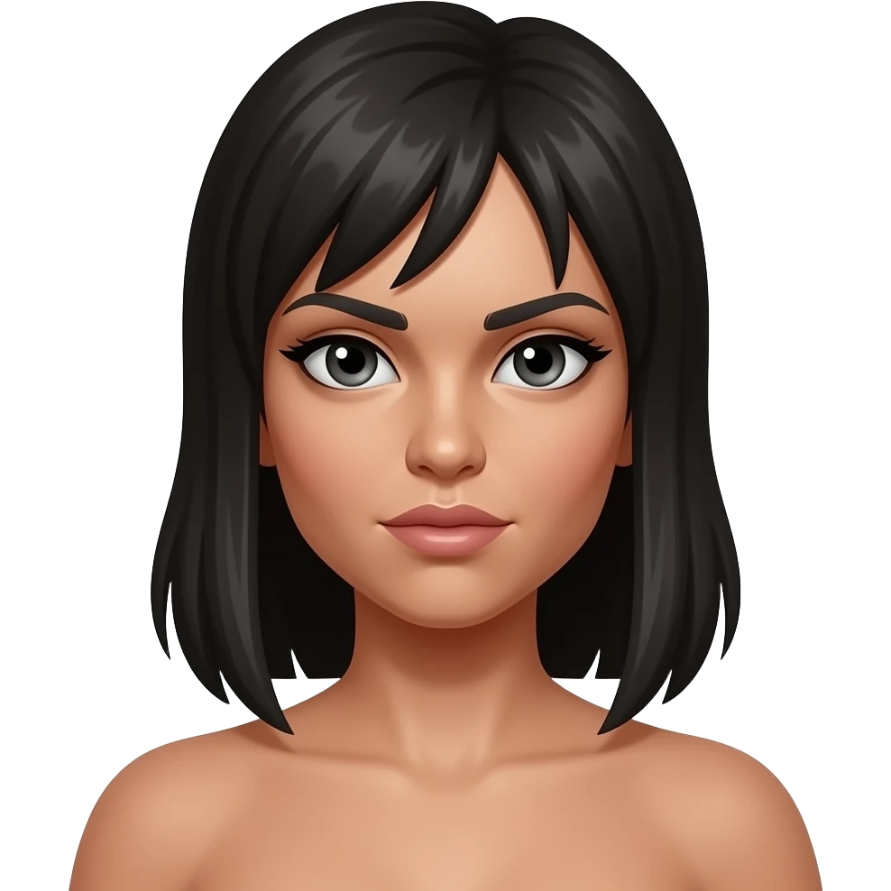 sexy Muay thai female monster remove everything but the girl and change her hair to dark also make her naked More monster, more naked emoji