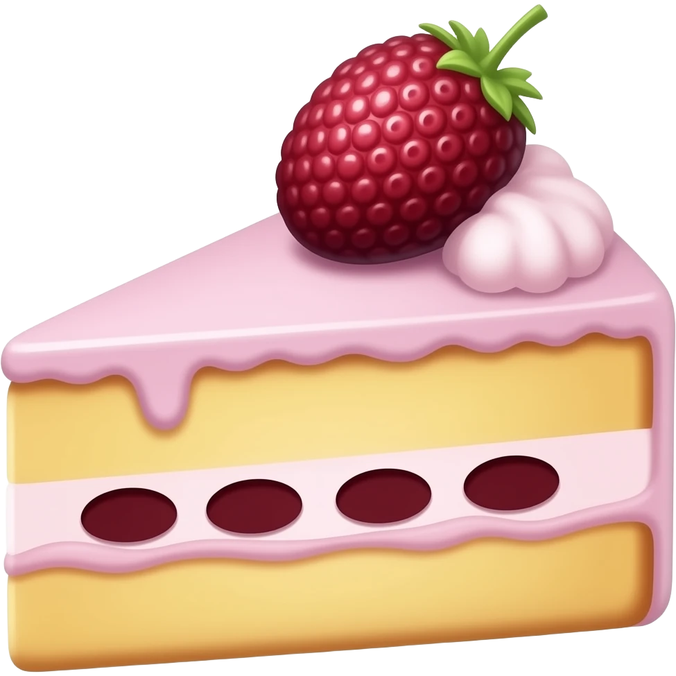 Mulberry Cake emoji