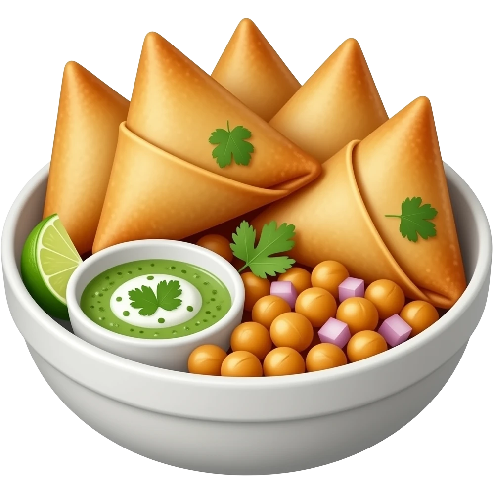 Samosa Chaat emoji