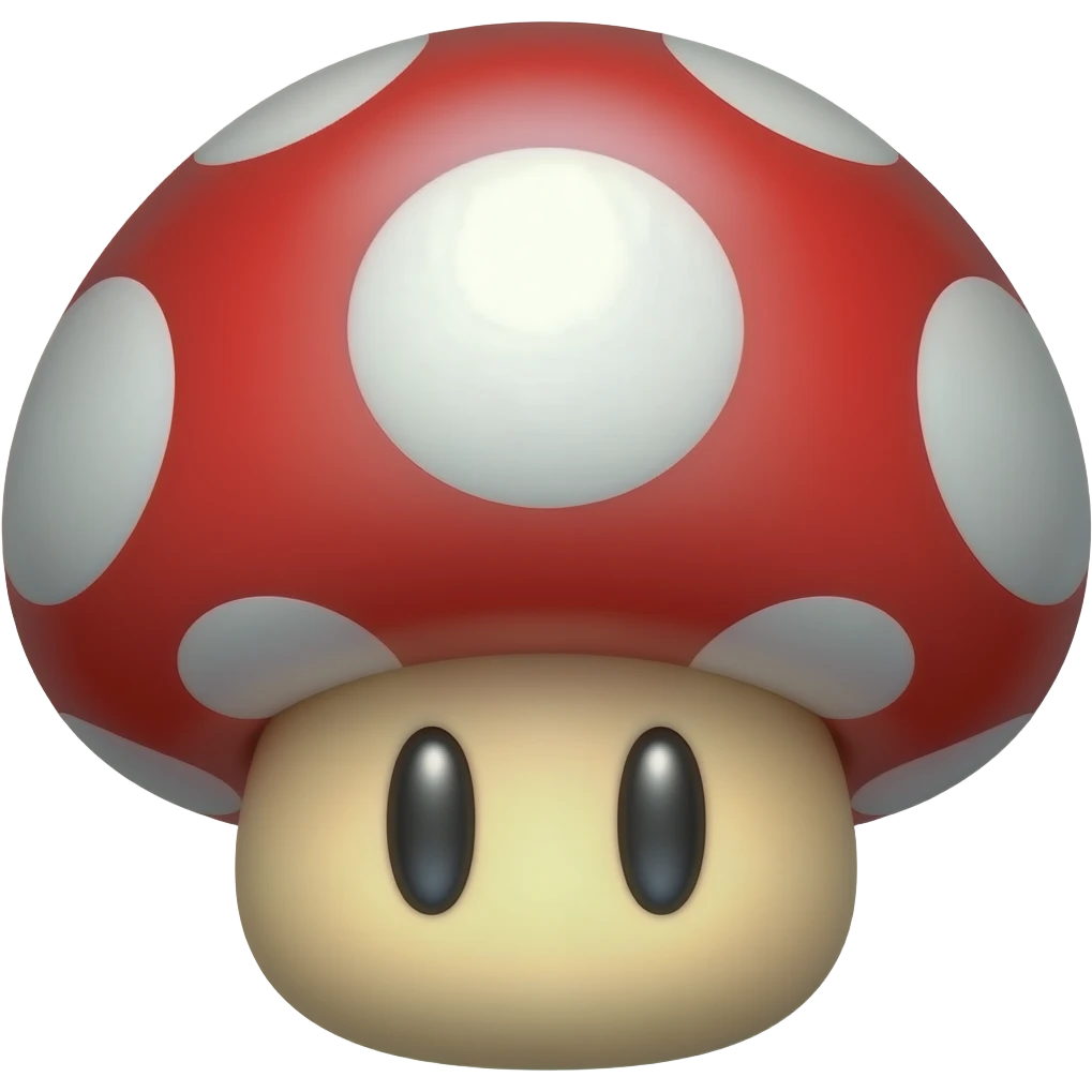 mario mushrooms emoji