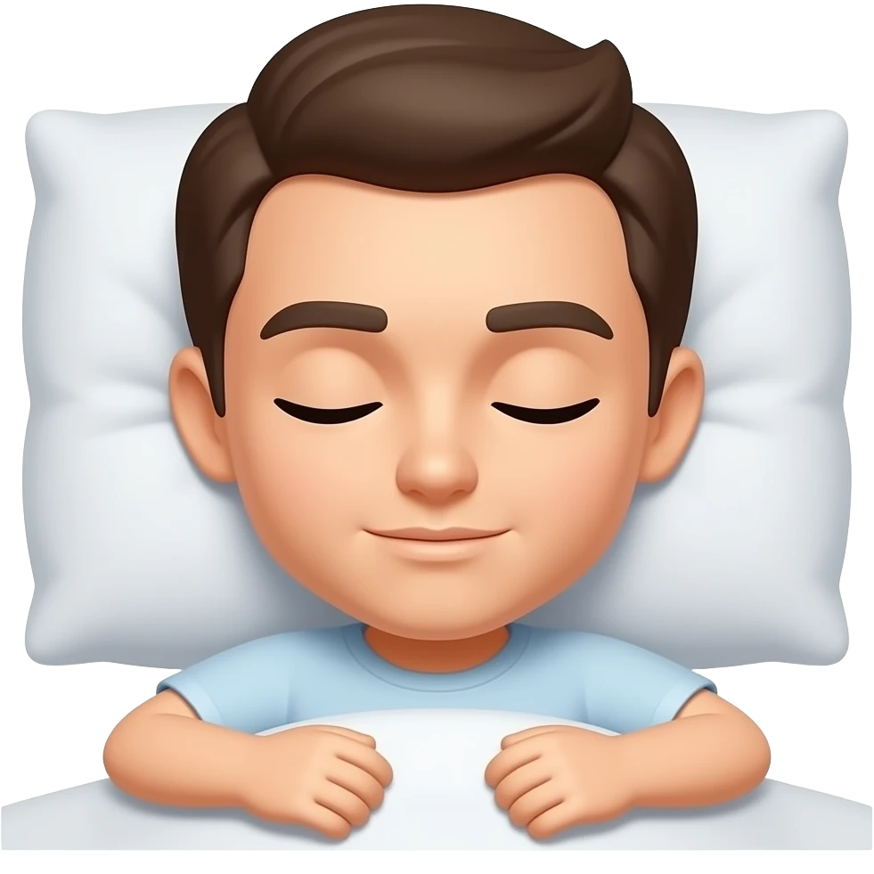Going to sleep emoji