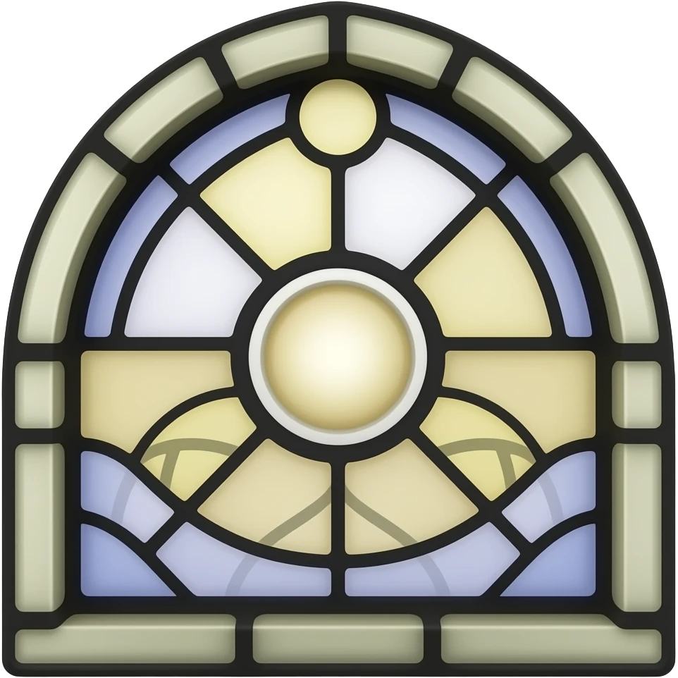 a stained glass window emoji