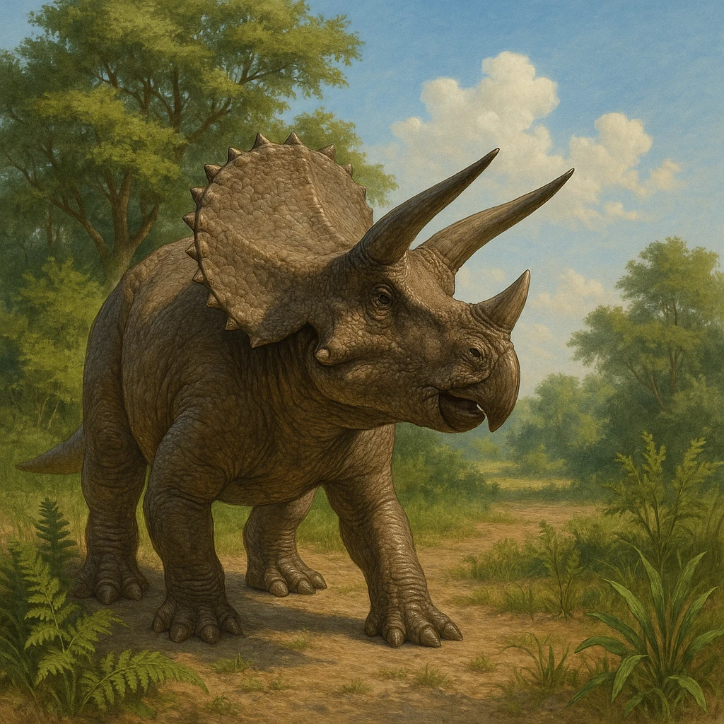Triceratops emoji