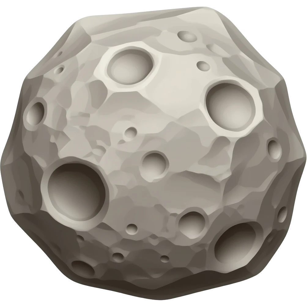 asteroid emoji