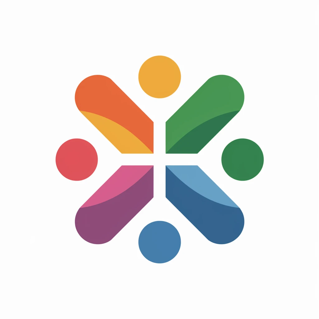 make a colorful logo of "Ideogram" emoji