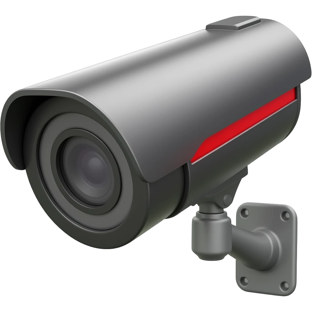 CCTV black and red emoji