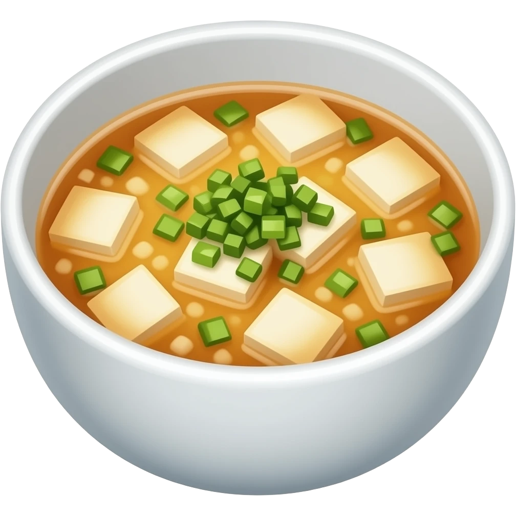 tofu soup emoji