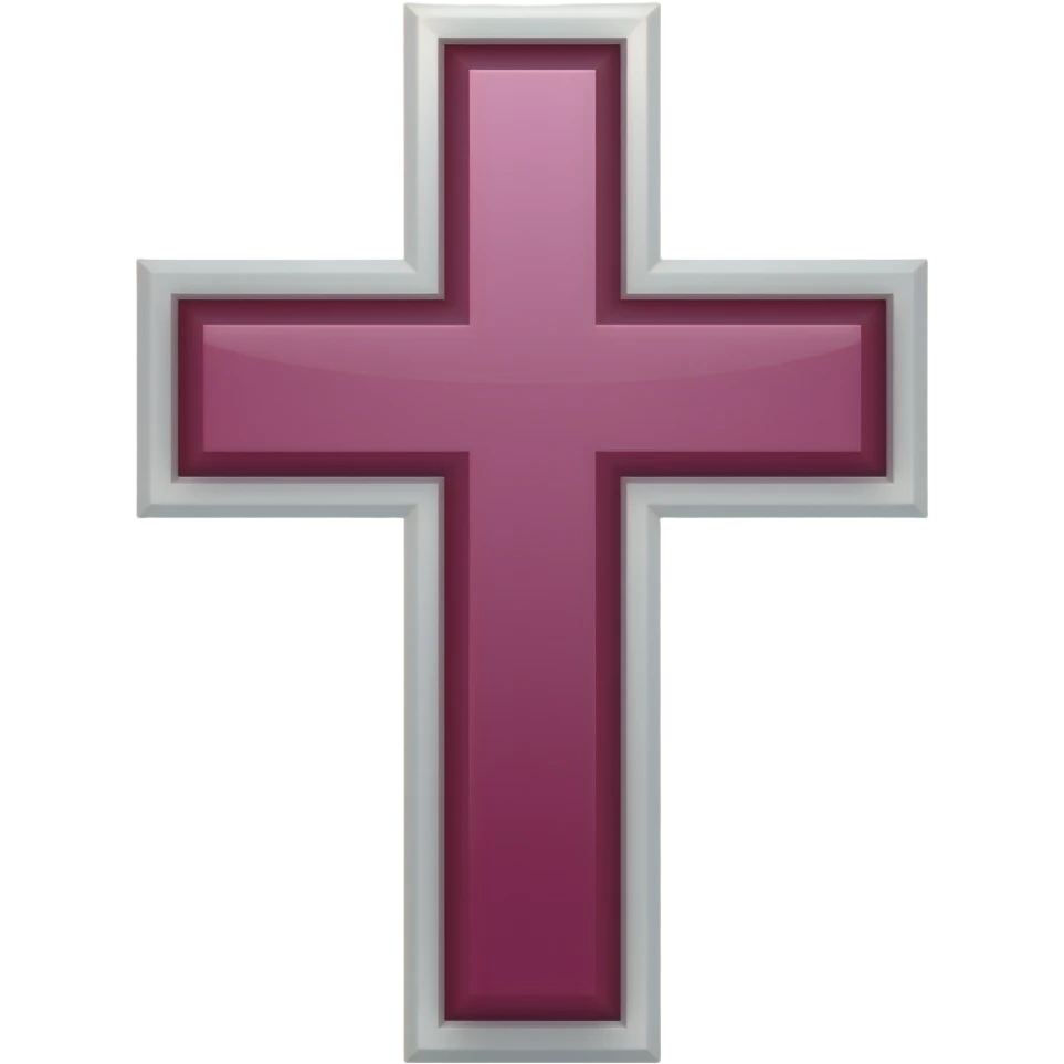 cruz sagrada cor deep pink emoji