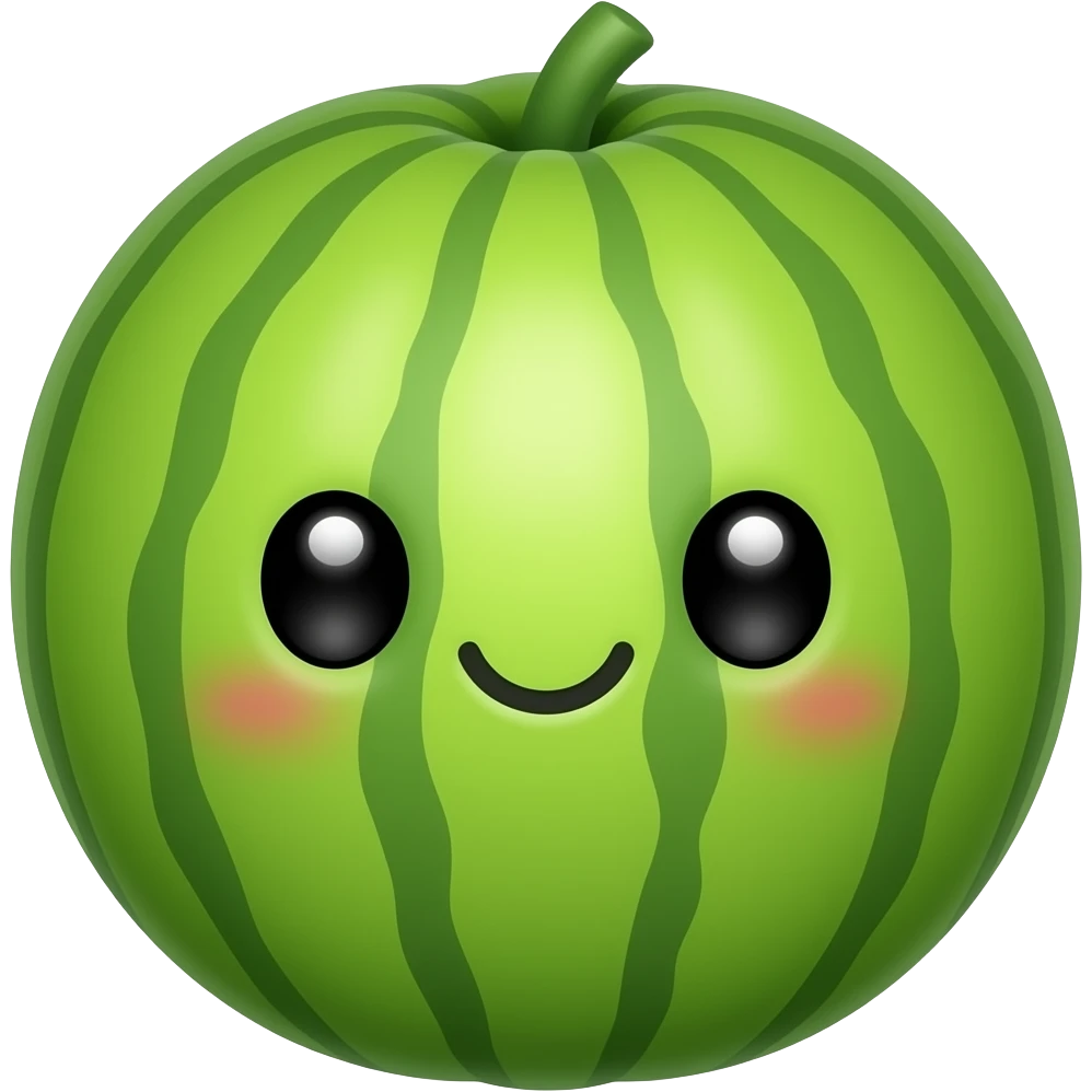 Kawaii cucamelão emoji