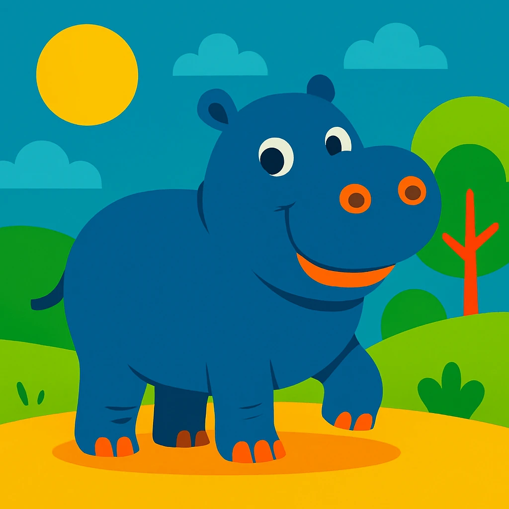 Hippo emoji