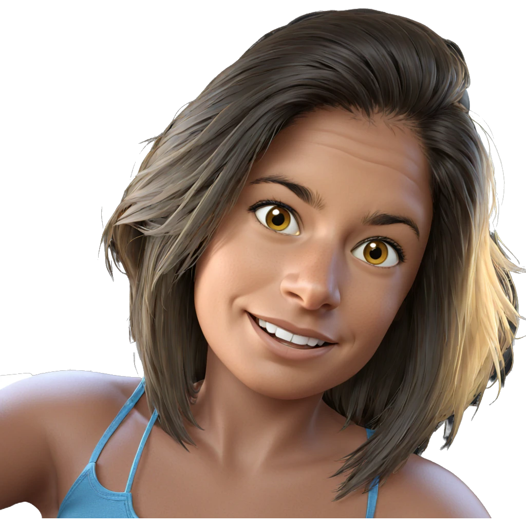 smiling girl in car interior emoji