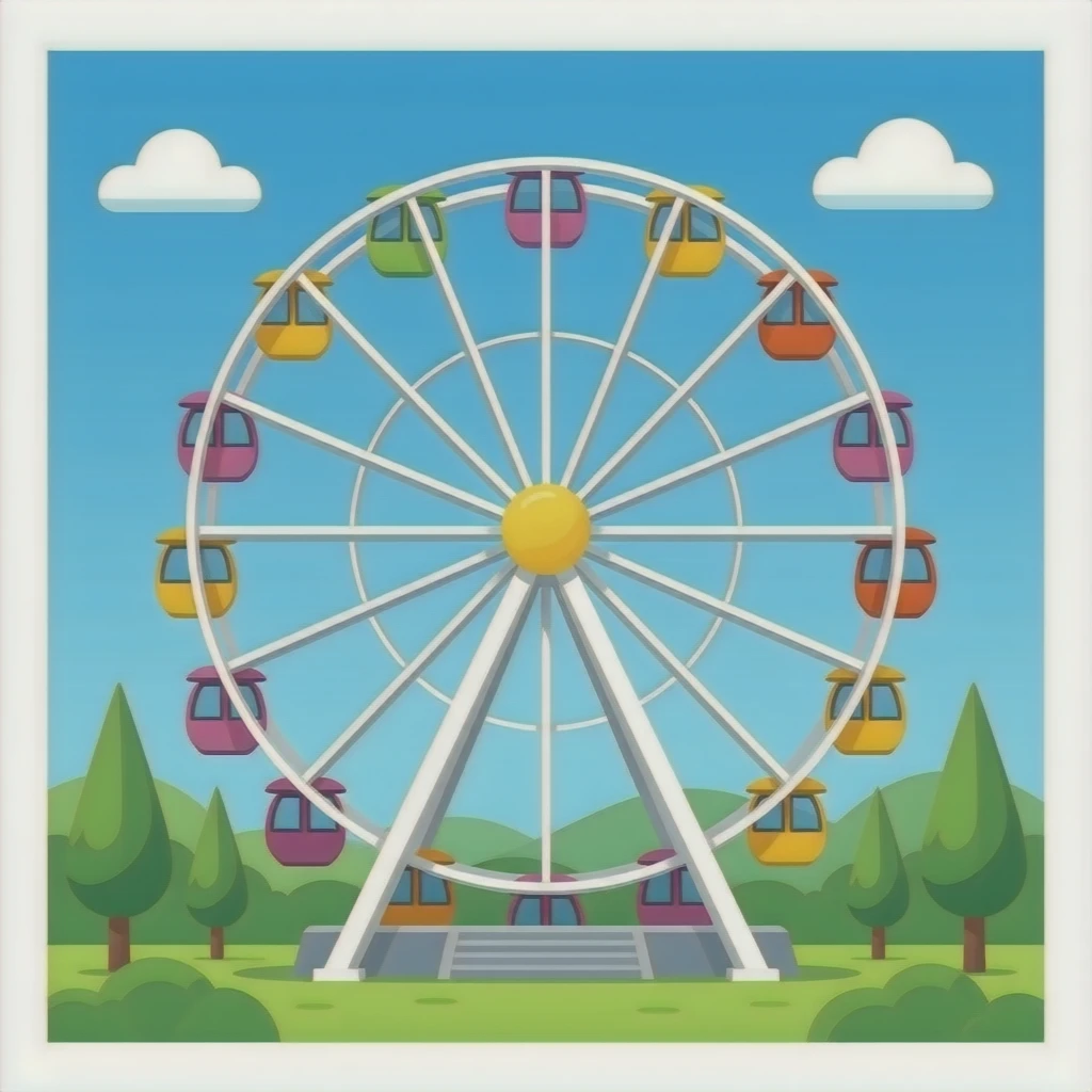 Ferris wheel emoji