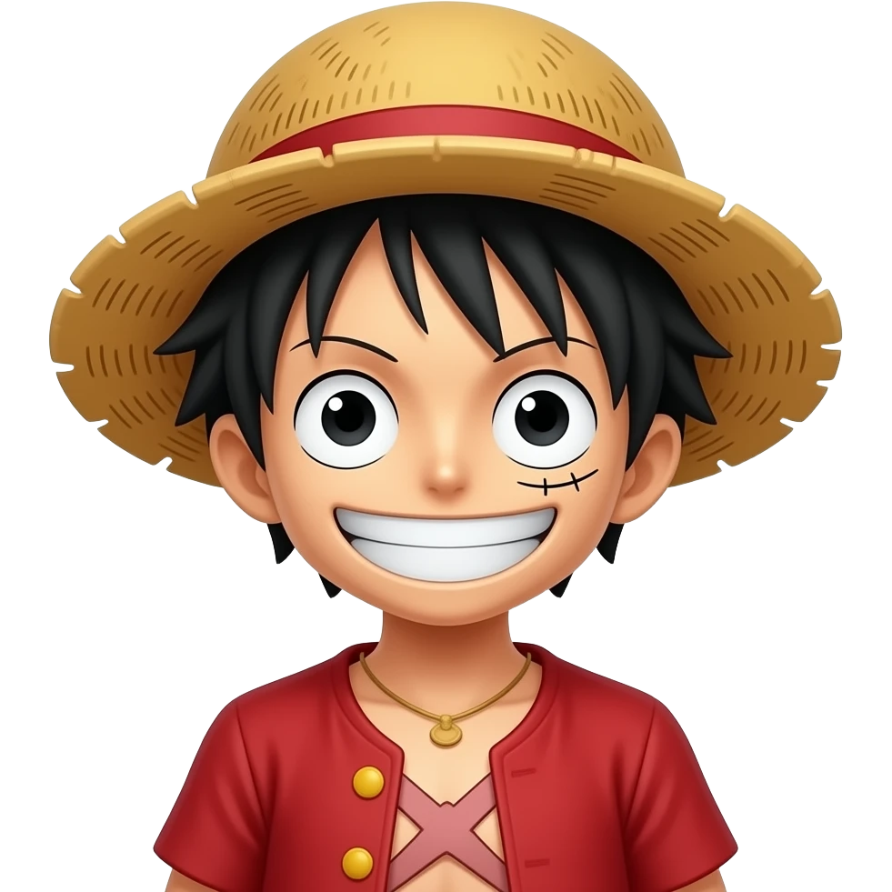 Luffy emoji