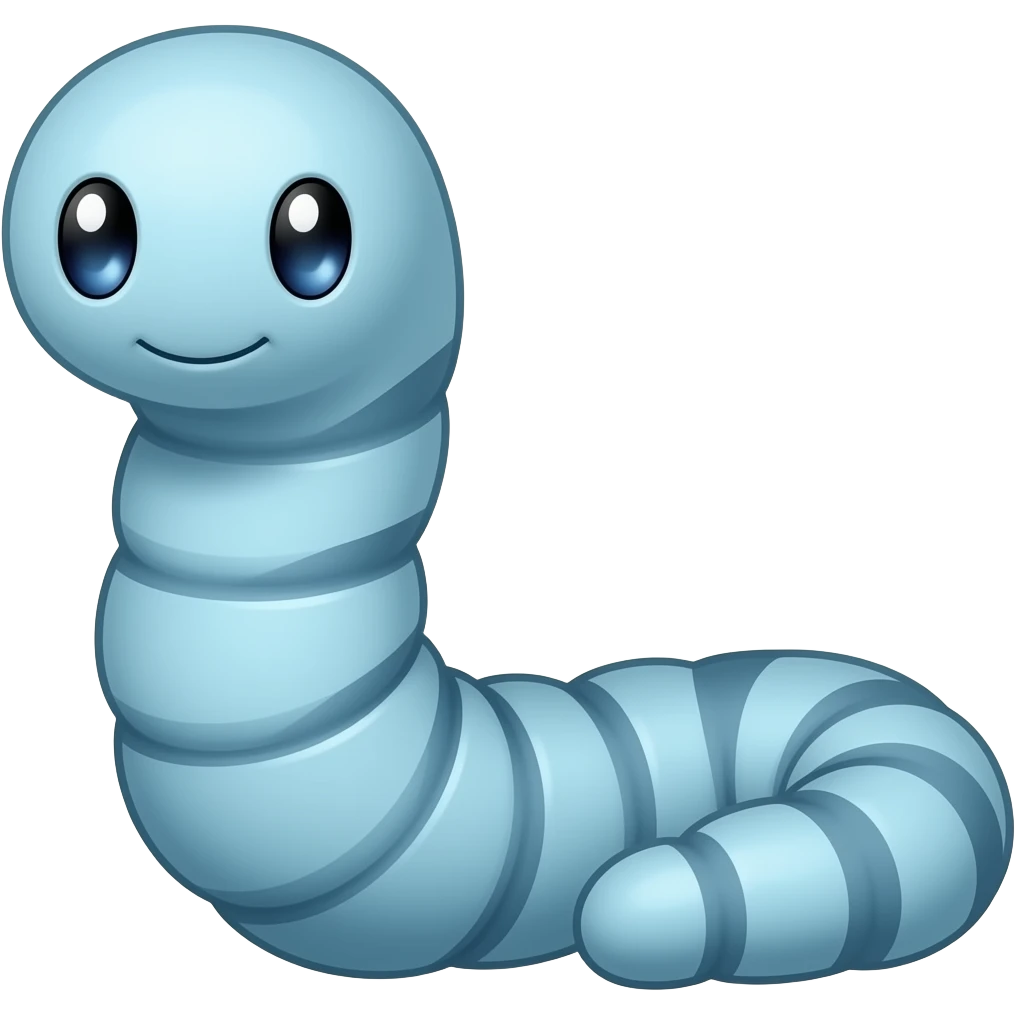 blue worm fakemon emoji