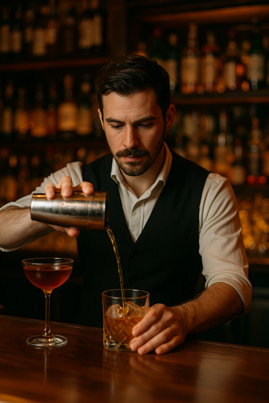 bartender mixing drinks emoji
