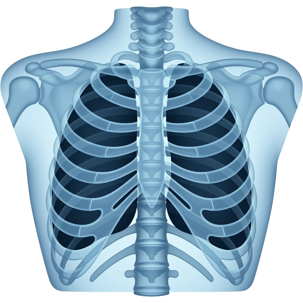 рентген грудной клетки курильщика в белой рамке типа как фото emoji