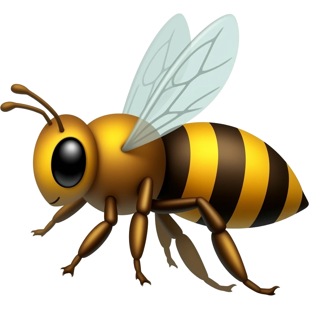 Bee Drawing emoji