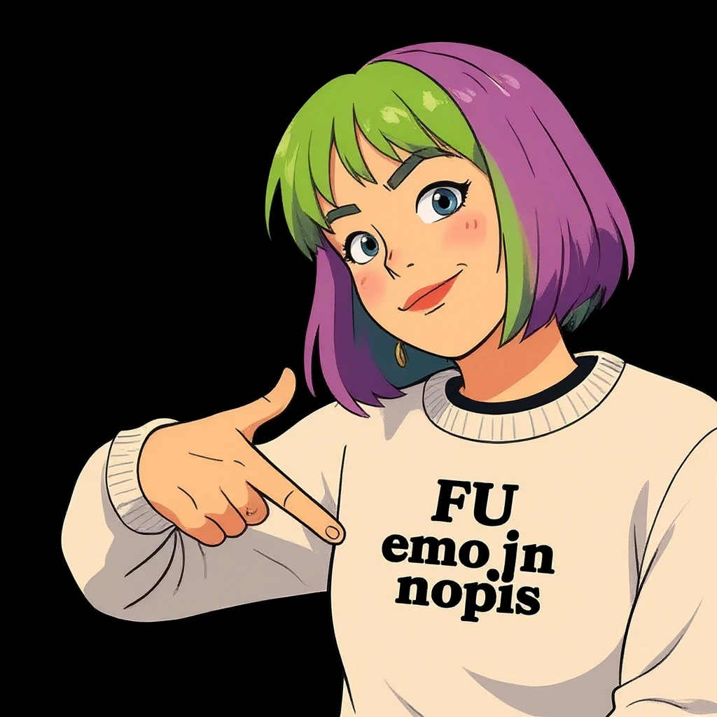 replace replicate to "emojis" and make the background black  emoji