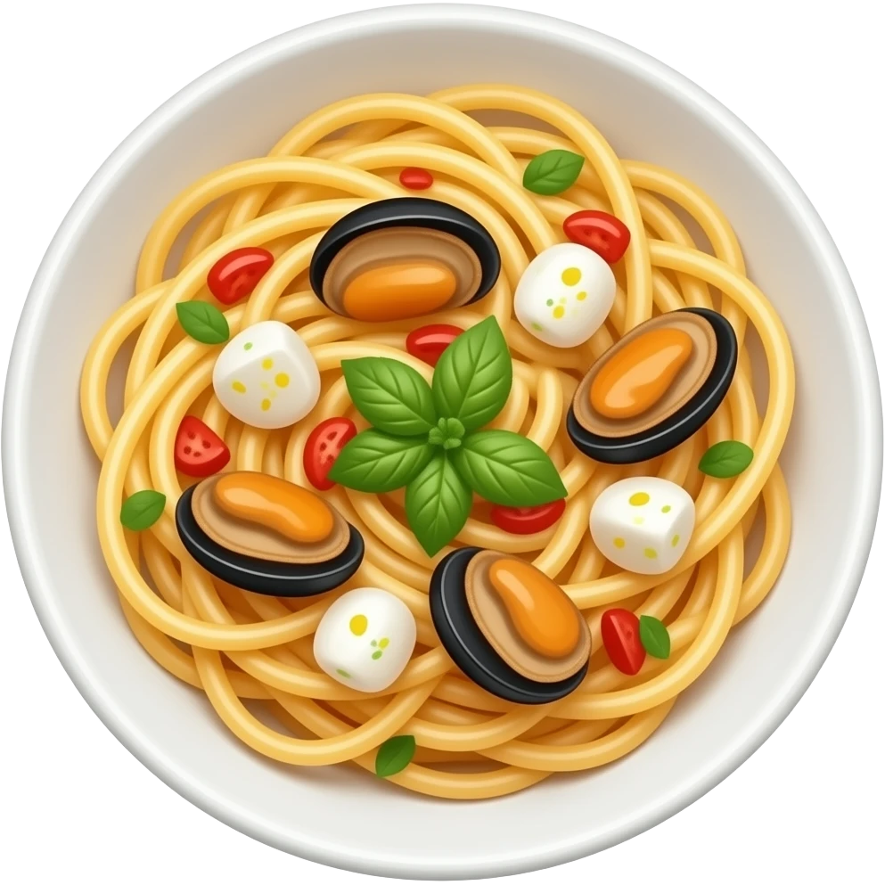 Spaghetti Frutti di mare emoji