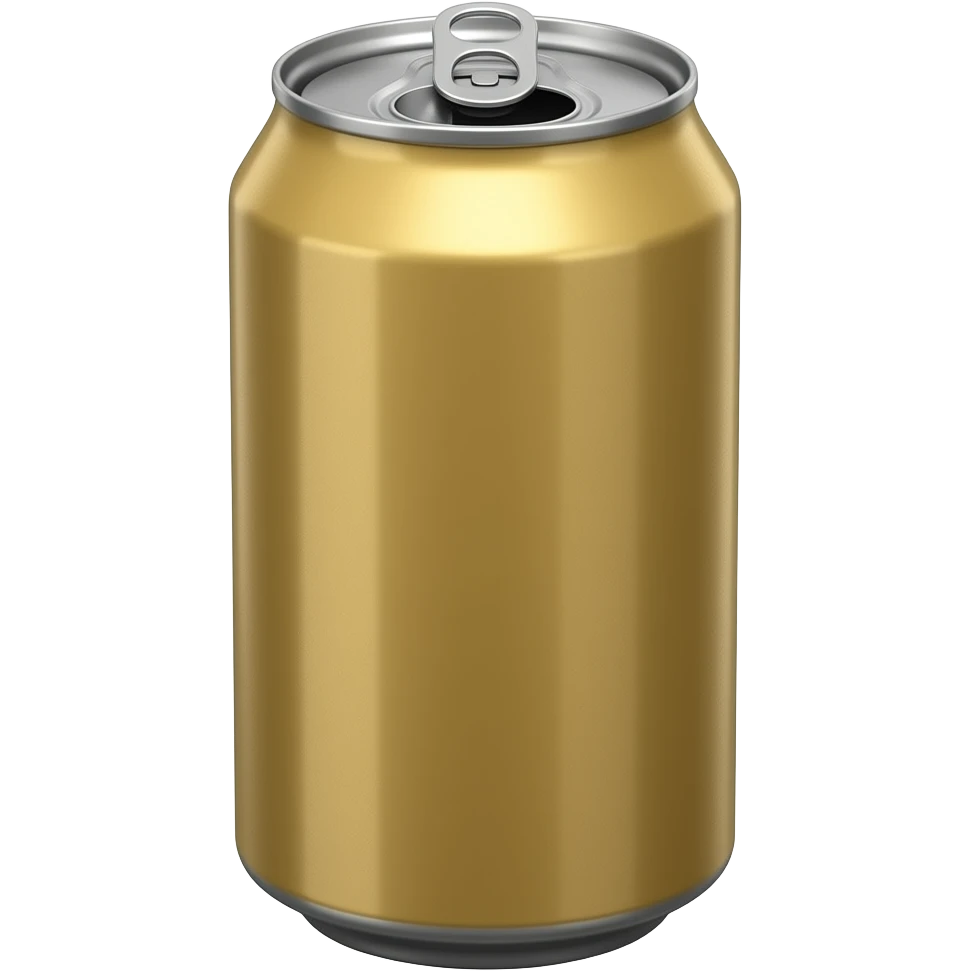 a 12oz slim colored drinking can emoji