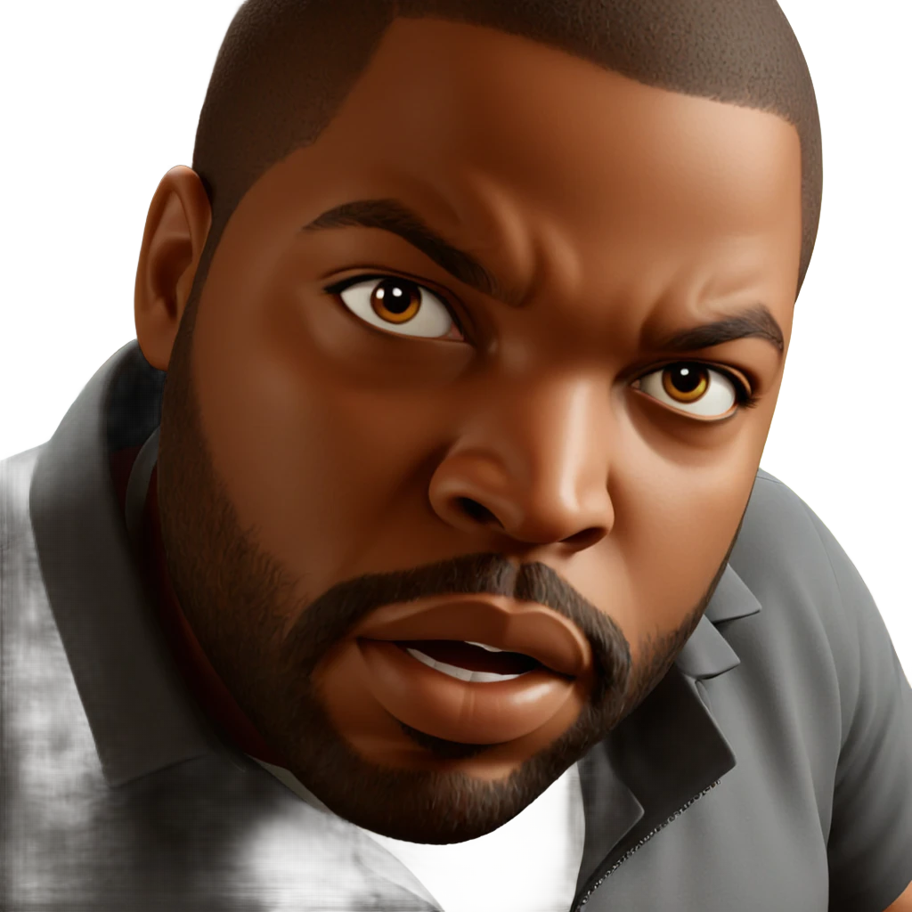 realistic portrait of bearded man emoji