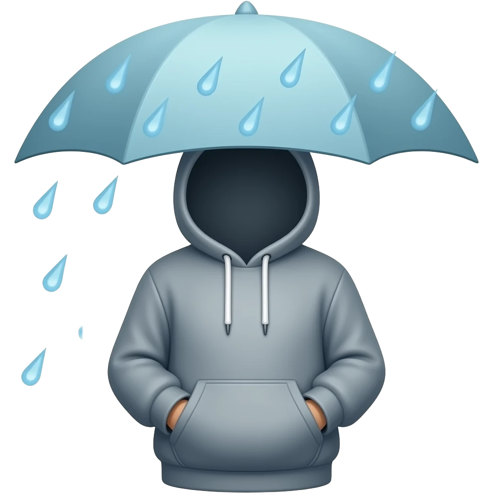 Hoodie Weather emoji