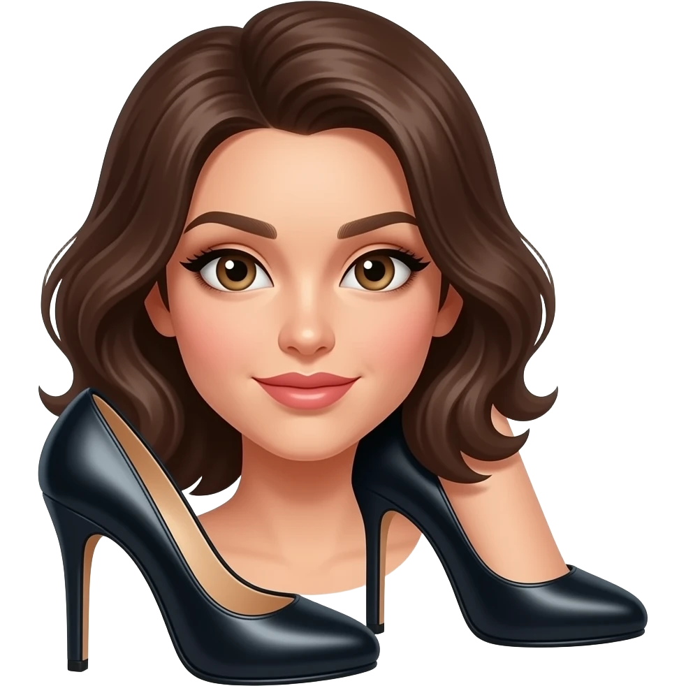 sexy woman in high heels emoji