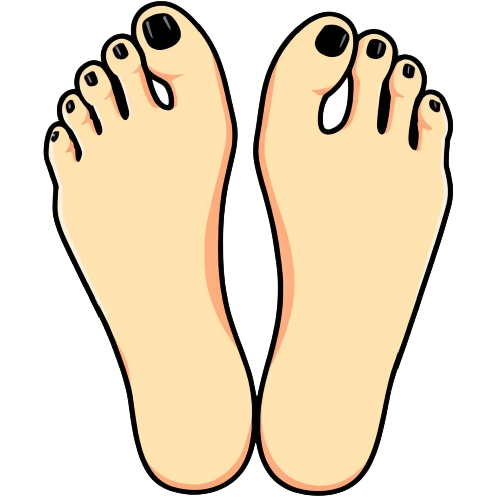 Toes emoji