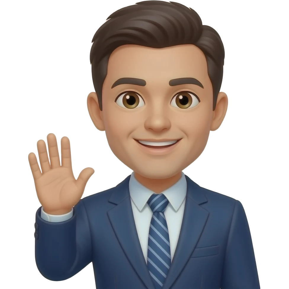 Faça um emoji dele dizendo obrigado emoji