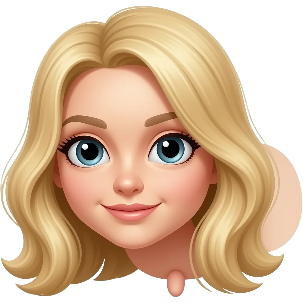 Hairy blonde female pussy emoji