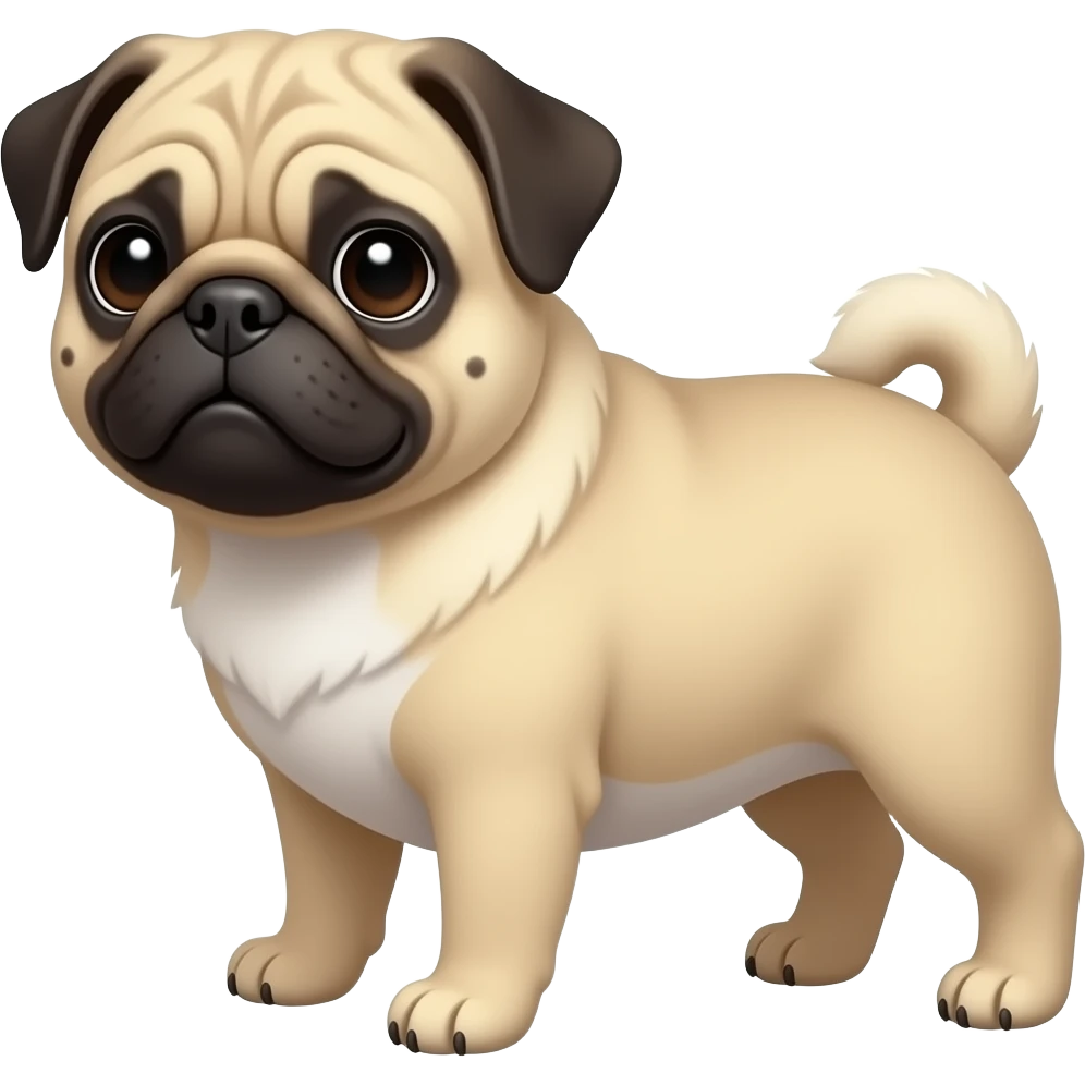 Pug emoji
