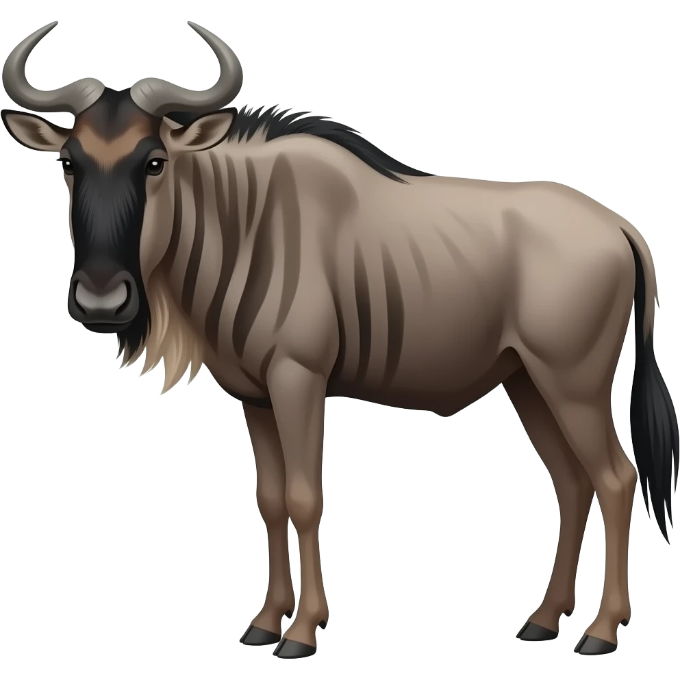 Wildebeest! emoji