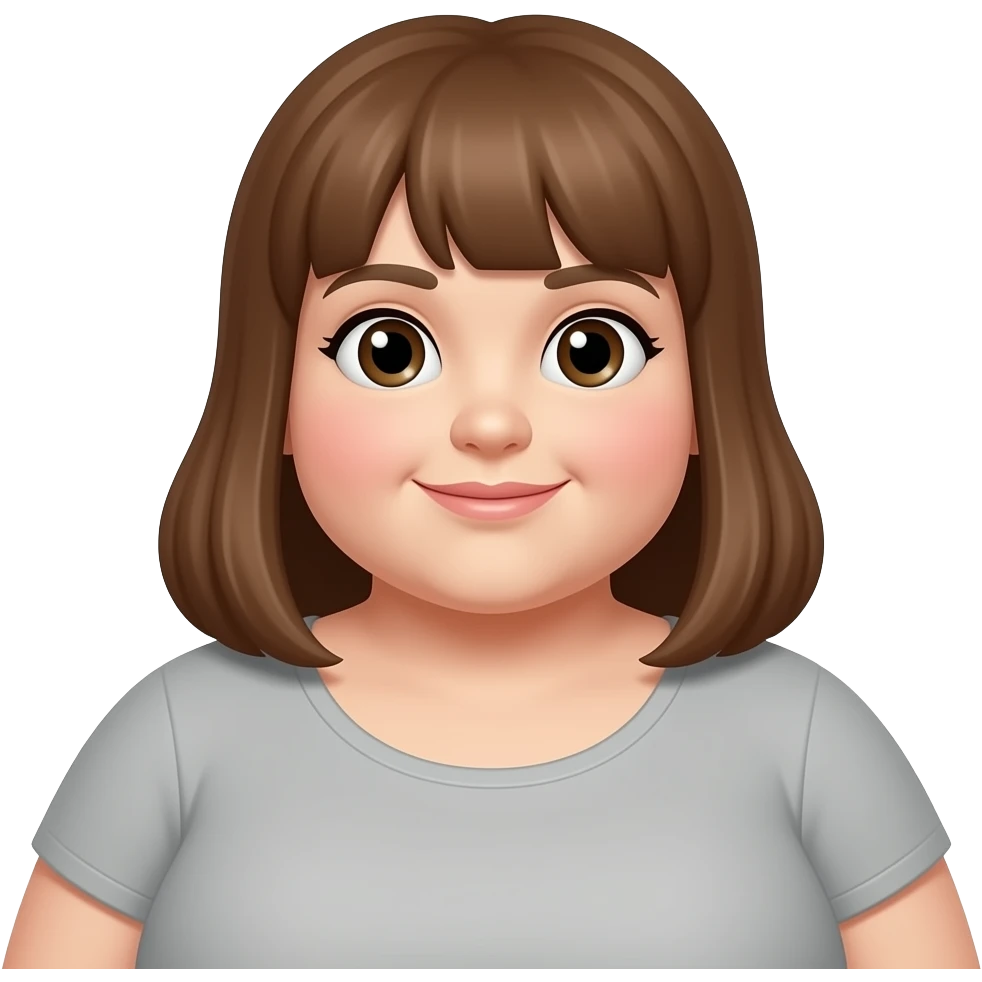 Mujer gorda motenacon .o emoji