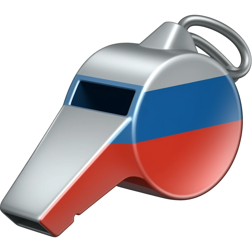 Tvk flag with whistle emoji