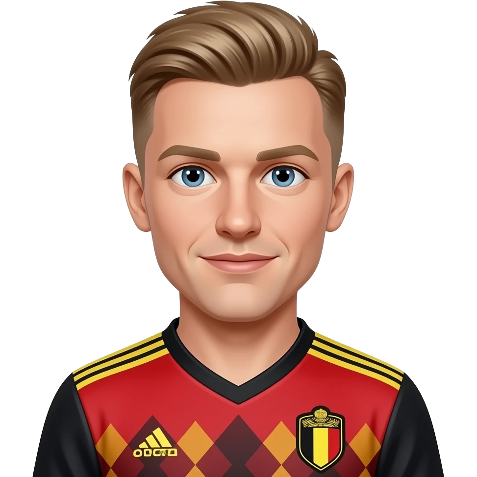 Kevin De Bruyne in Belgium emoji