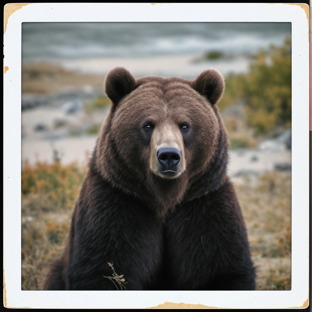 Grizzly bear emoji