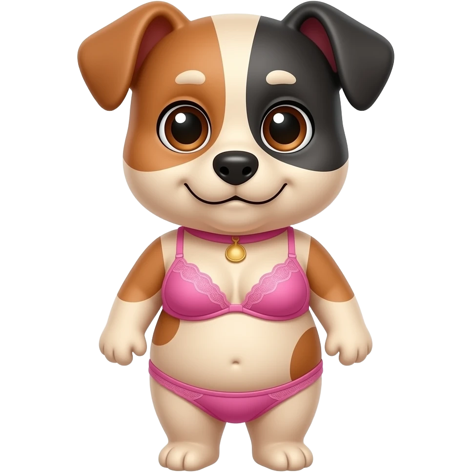 Chubby Wife lingerie doggy style emoji