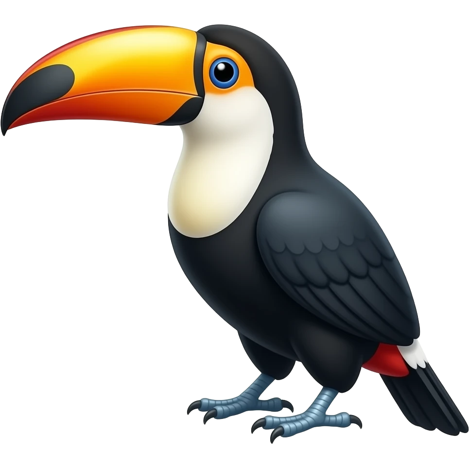 Un tucán emoji emoji