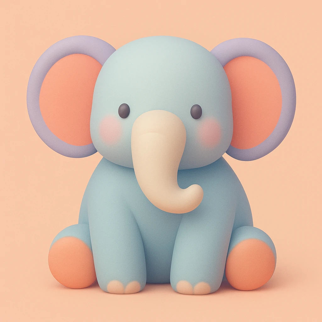 Elephant emoji