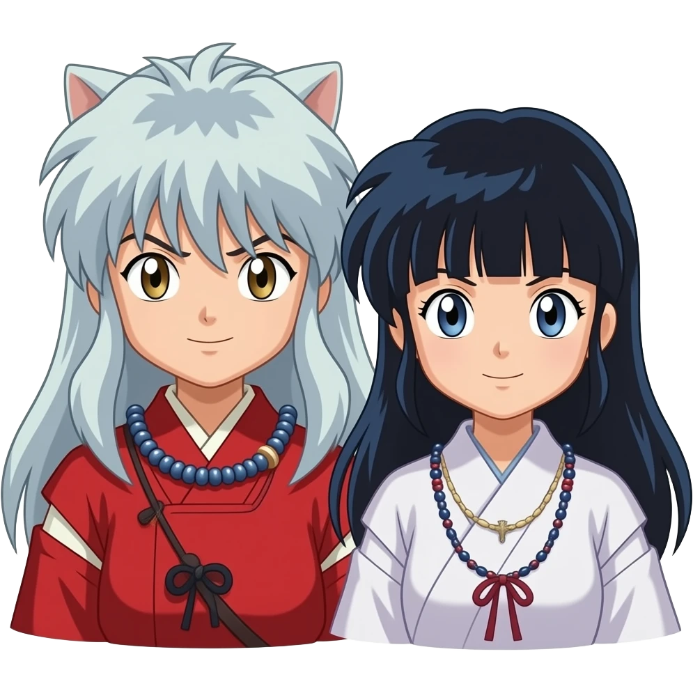 inuyasha and kagome emoji