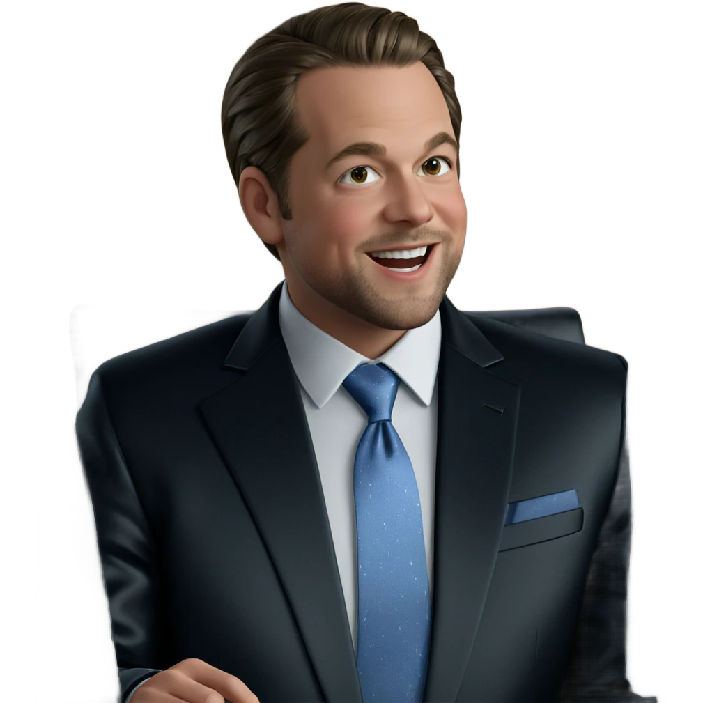 smiling boy in formal attire emoji