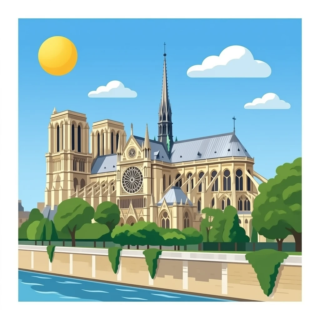 Notre dame emoji