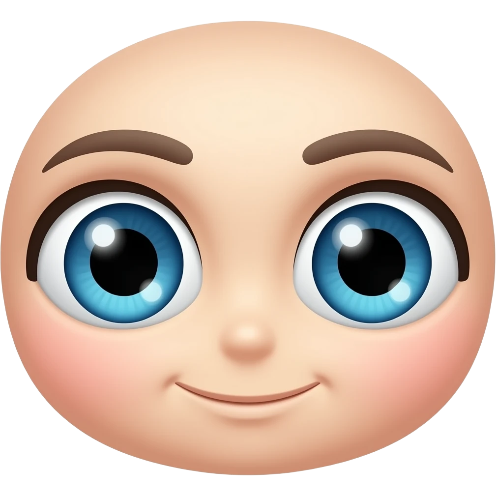 open eyes emoji