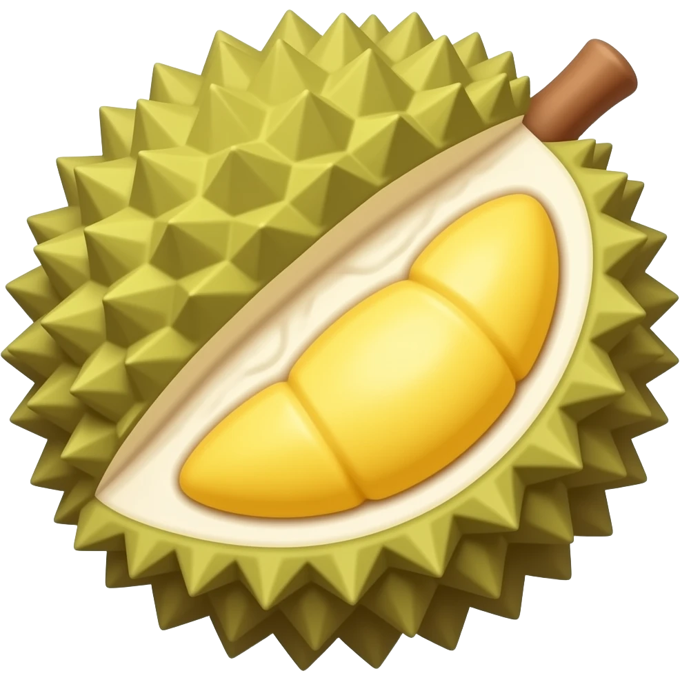 durian cookie emoji