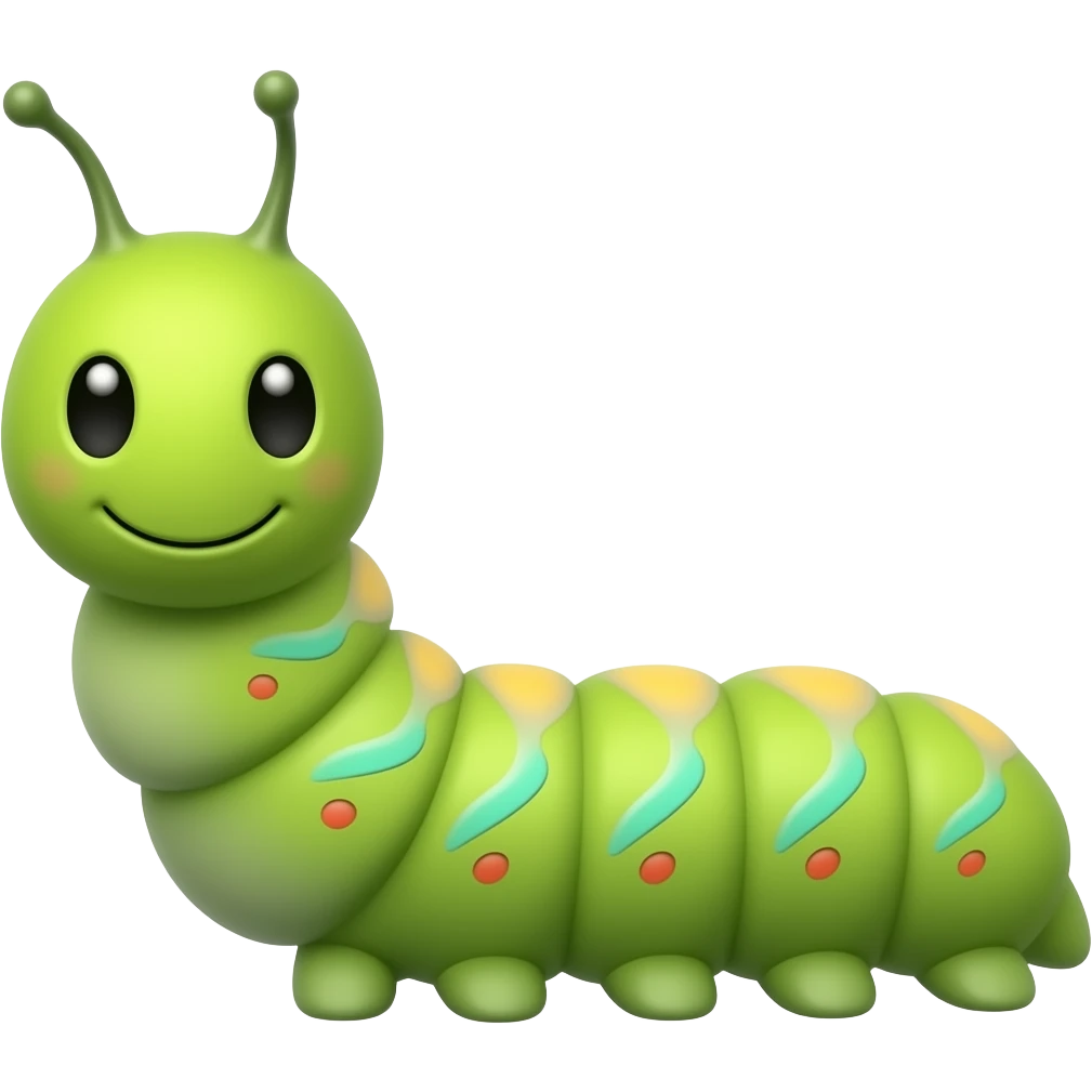 Caterpillar emoji