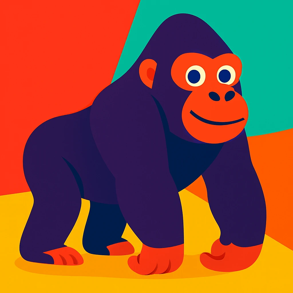 Gorilla emoji